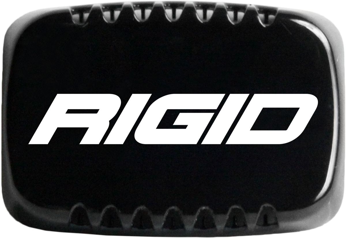 RIGID Industries SR-M Pro Light Cover in black protecting the lens surface