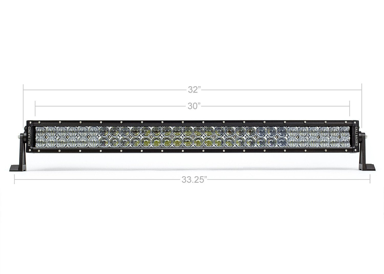 32" Lower Bumper Hidden LED Light Bar Brackets Kit For 2003-2009 Toyota 4Runner