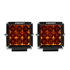 LED Light Pods D-XL Amber PRO Pair Surface Mount Brackets and Hardware Vibration Dampeners Wire Harness & Switch Rigid Industries