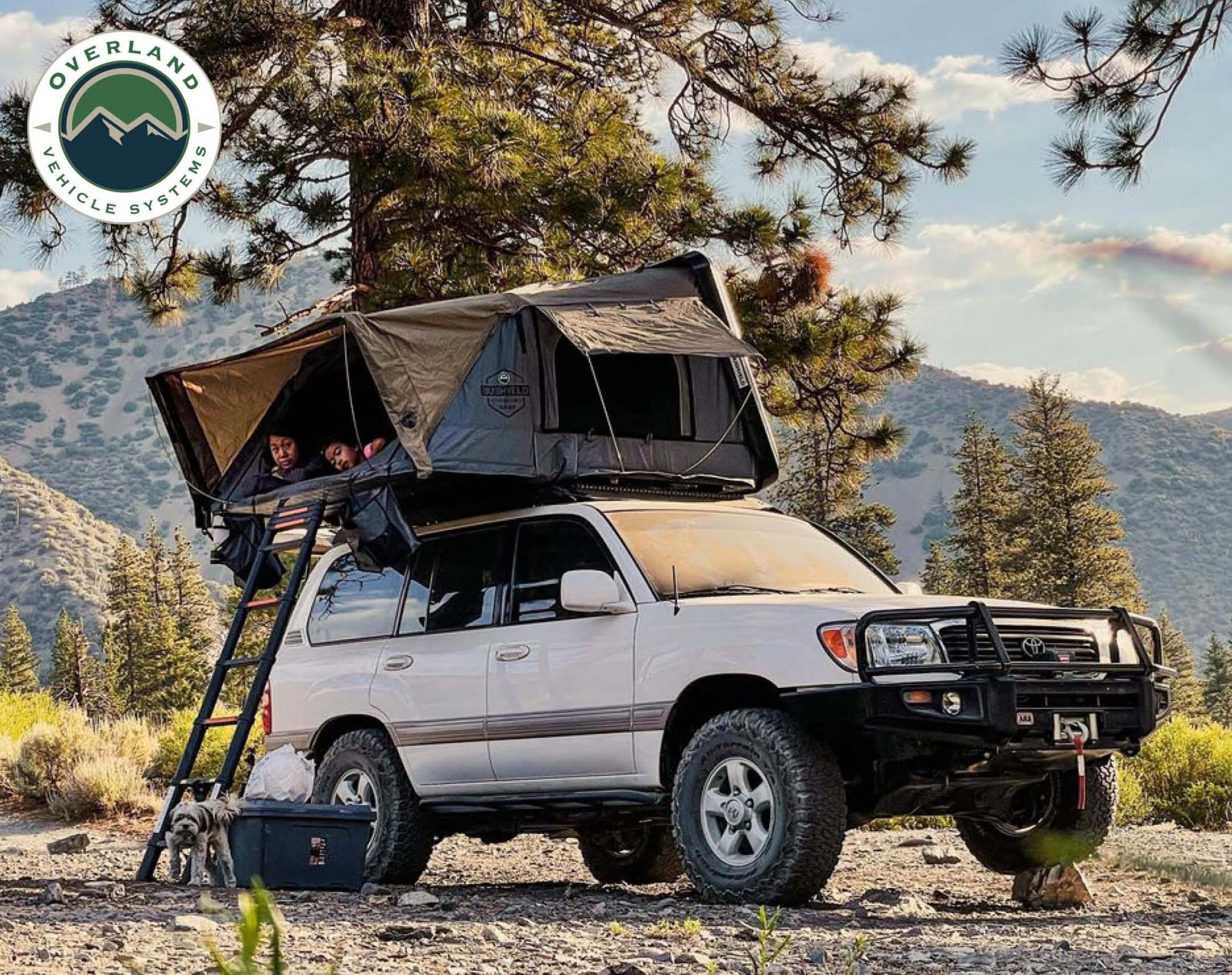 Best Hard Shell Rooftop Tent 18189901 Bushveld II Overland Vehicle Systems-4x4 Mega Store