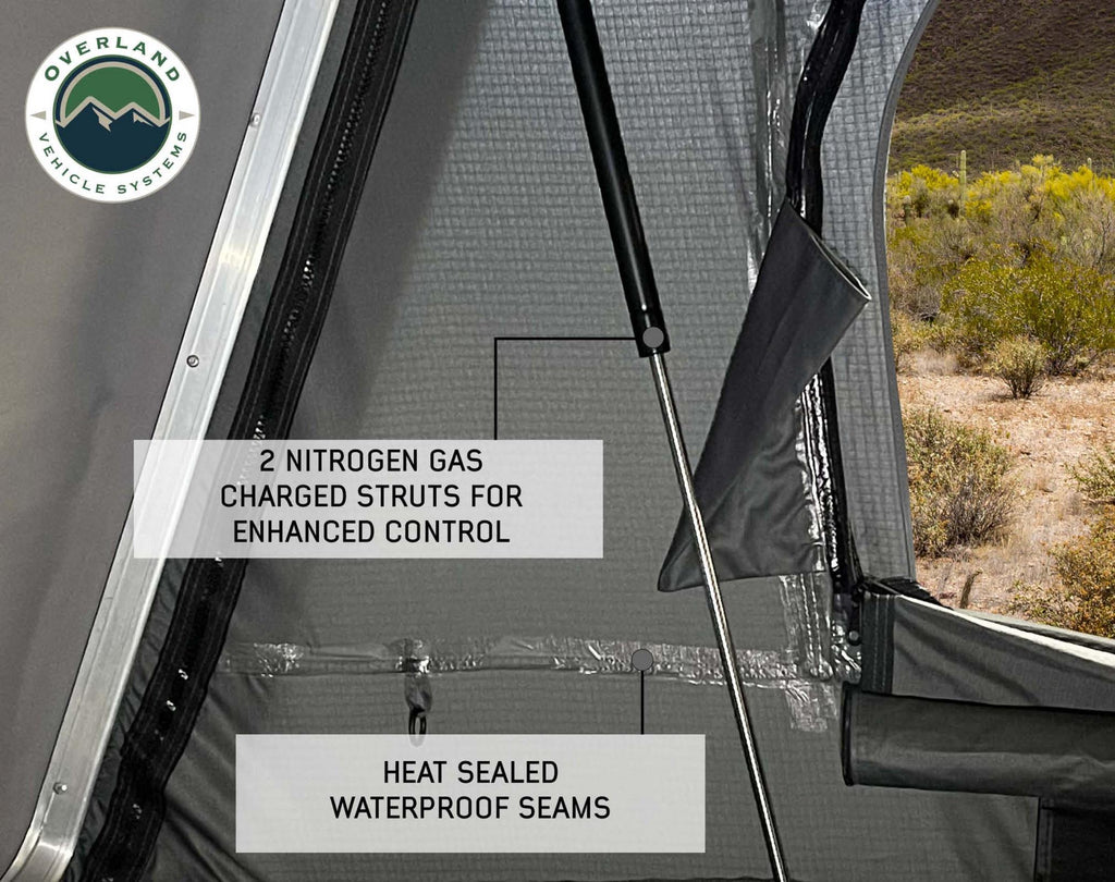 Best Hard Shell Rooftop Tent 18189901 Bushveld II Overland Vehicle Systems-4x4 Mega Store