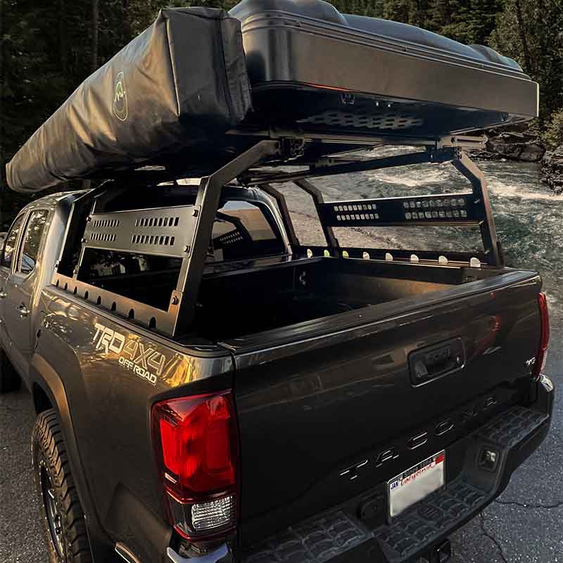 Discovery Rack with Side Cargo Plates, With Front Cargo Tray Overland Vehicle Systems-4x4 Mega Store