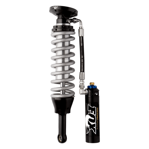 05-Up Toyota Tacoma 4WD & 2wd Prerunner w/ UCA Front Coilover Factory Race 2.5 Remote Reservoir 4.9 Inch 0-3 Inch Lift Dual Speed Compression Adjuster Fox Offroad Shocks-4x4 Mega Store