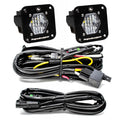 Baja Designs S1 LED Light Pods Flush Mount Backup Kit – Wide Cornering pair, shown in product view