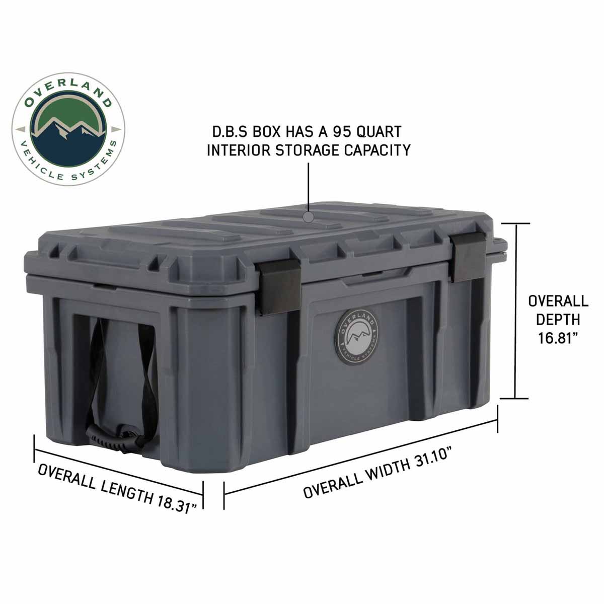 Stay Dry With Overland Vehicle Systems 95 Quart Dry Box Overland Vehicle Systems-4x4 Mega Store