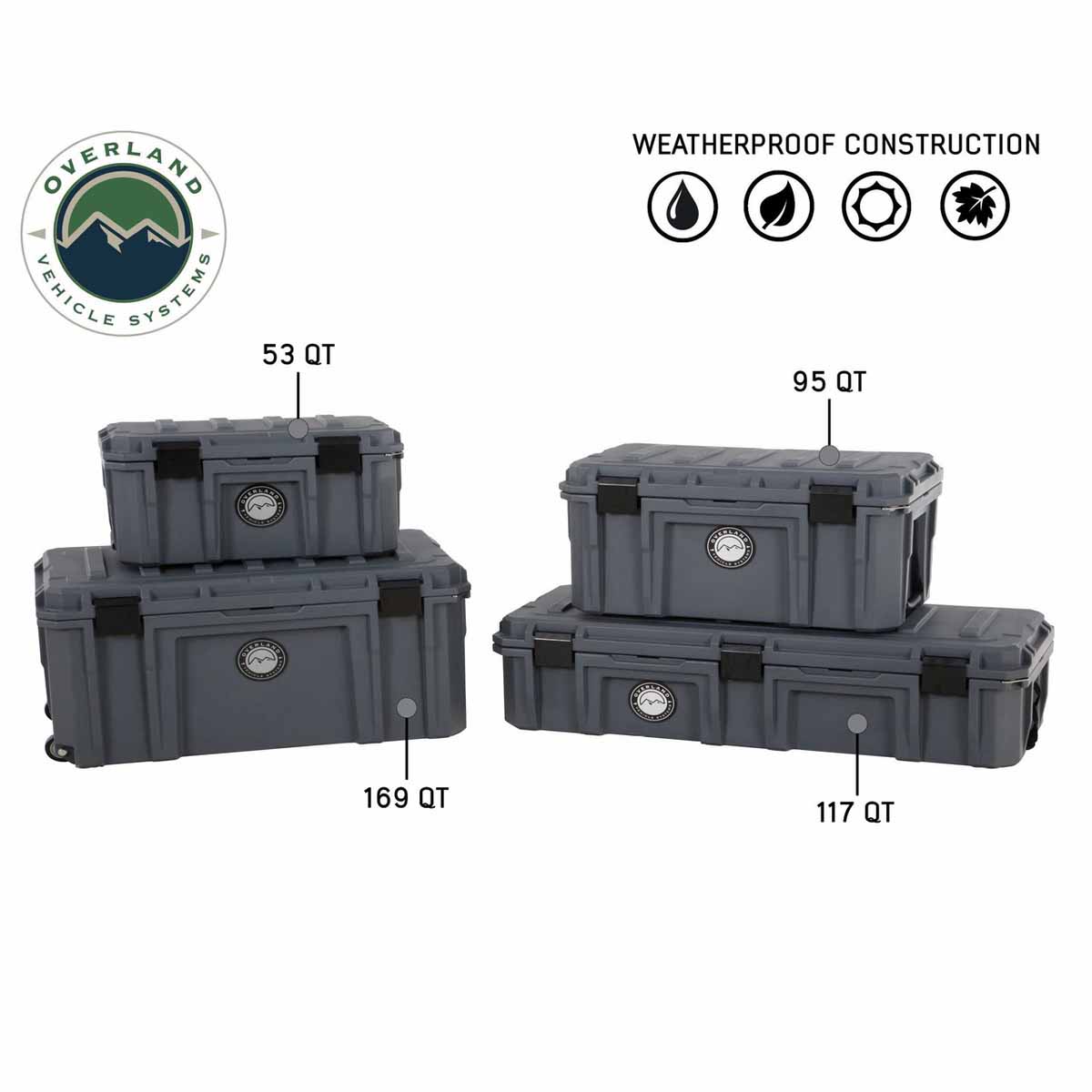 Stay Dry With Overland Vehicle Systems 117 Quart Dry Box Overland Vehicle Systems-4x4 Mega Store