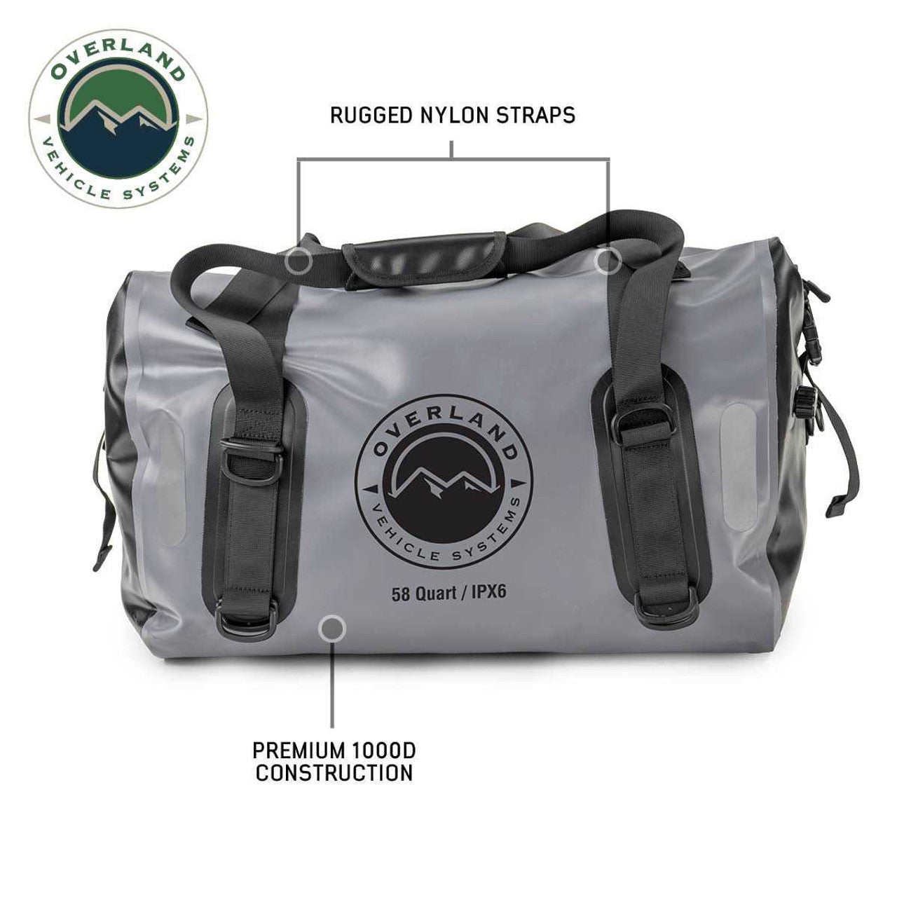 Portable Dry Storage Bag - 69 QT Overland Vehicle Systems-4x4 Mega Store