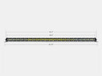 42" Slim Single Row LED Bar (Amber)