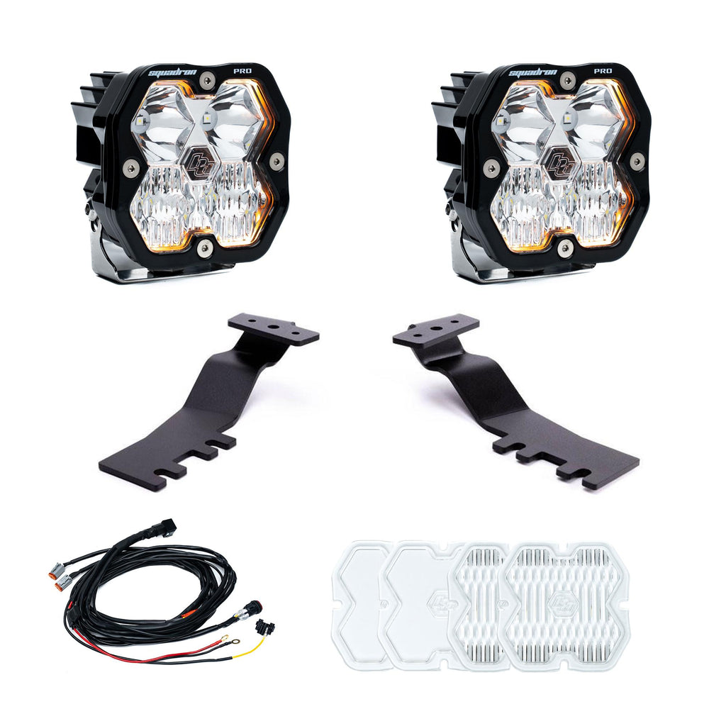 Baja Designs Squadron 2.0 Pro A-Pillar Light Kit for 2024-2026 Toyota Tacoma
