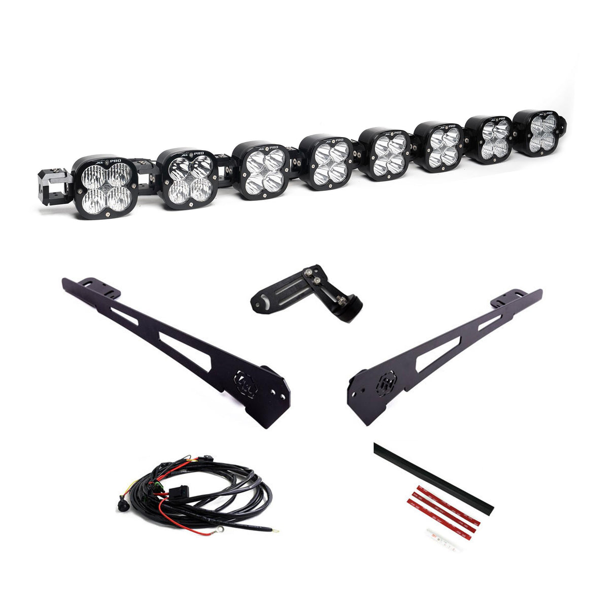 Baja Designs 8XL Pro Linkable Roof Kit for 2024-2026 Toyota Tacoma
