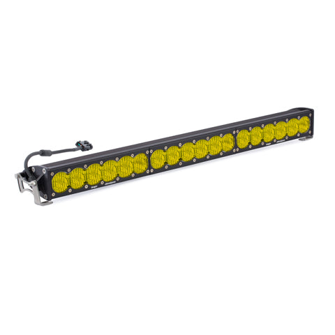 Baja Designs OnX6 30-inch LED light bar showing lens and housing detail