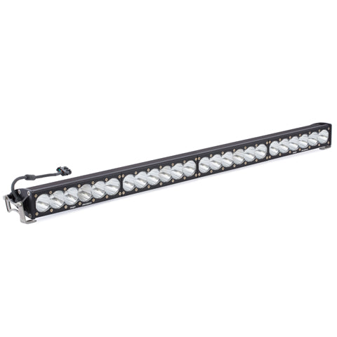 Baja Designs OnX6 40-inch LED light bar, straight housing with multi-LED array and black aluminum body