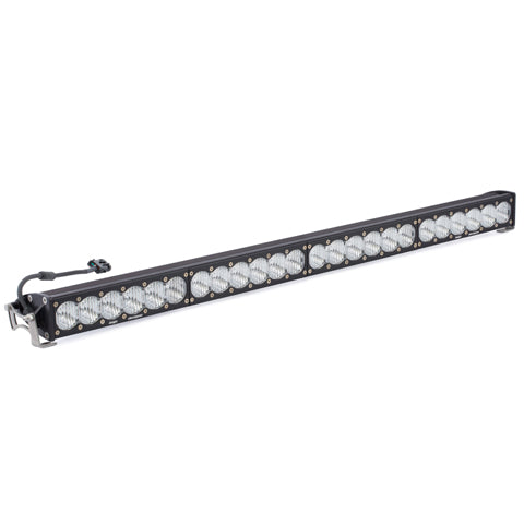 Baja Designs OnX6 40-inch LED light bar, straight housing with multi-LED lens array and mounting tabs