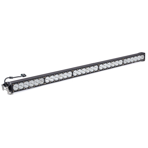Baja Designs OnX6 50-inch LED light bar, straight bar profile with multi-lens array and aluminum housing