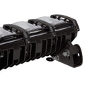 RIGID Industries Low Profile Mounting Kit for LED light bars — black bracket hardware included