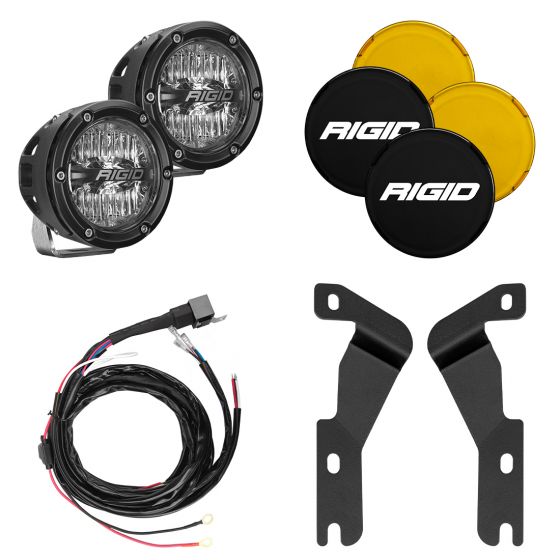 2016-2020 Toyota Tacoma A-Pillar Light Kit, Includes 4 Inch 360-Series Drive RIGID Industries-4x4 Mega Store
