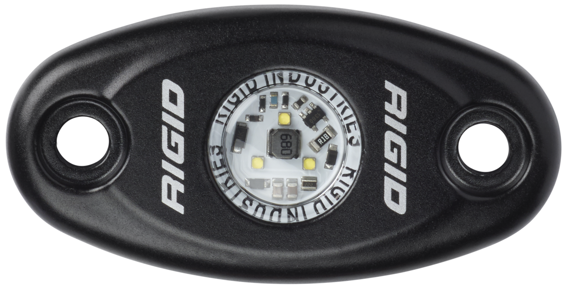 Low Power Black Housing Cool White A-Series RIGID Industries