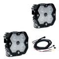 Squadron 2.0 Pro Black LED Auxiliary Light Pod Pair Universal Clear Work/Scene Baja Designs