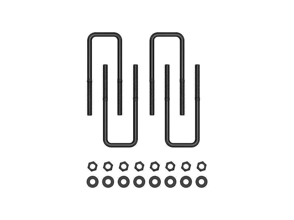 1996-2023 Toyota Tacoma/2000-2021 Toyota Tundra/2019-2023 GM 1500 Pickup 8.0 Inch U-Bolt Kit Icon Vehicle Dynamics-4x4 Mega Store