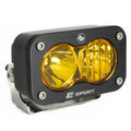 Baja Designs S2 Sport LED work light with amber lens, driving combo beam pattern