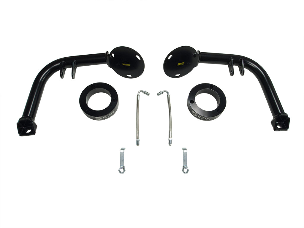 2007-2014 Toyota FJ Cruiser/2003-2024 Toyota 4Rrunner/2005-2023 Toyota Tacoma S2 Shock Hoop Kit Icon Vehicle Dynamics-4x4 Mega Store