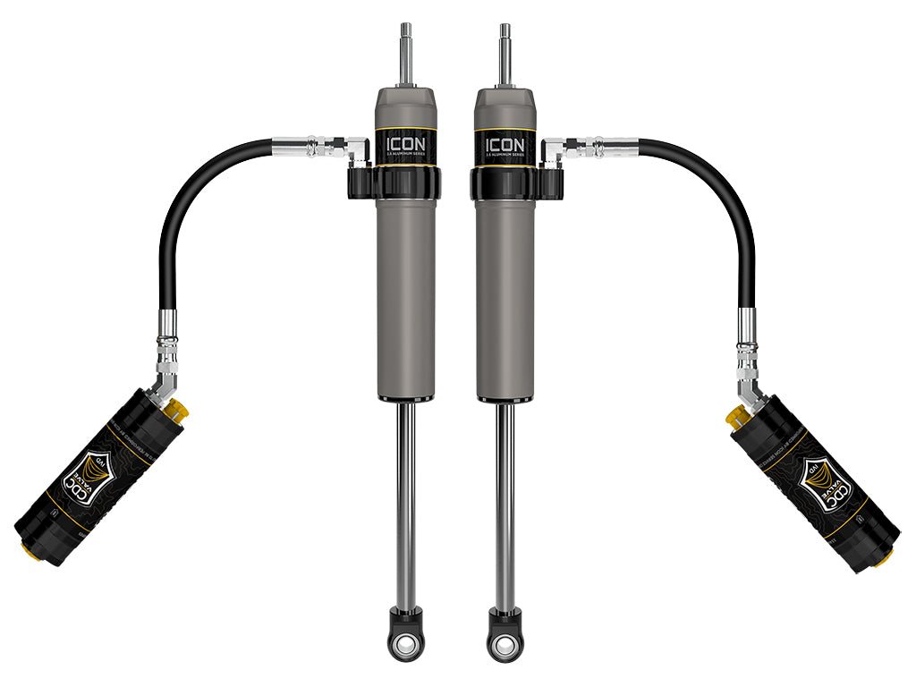 2024-2025 Toyota Tacoma 0-1 Inch Lift Rear V.S. 2.5 Aluminum Series Shock Absorbers Remote Reservoir W/ CDCV Pair Icon Vehicle Dynamics-4x4 Mega Store