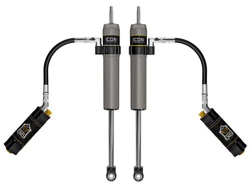 2024-2025 Toyota Tacoma 0-1 Inch Lift Rear V.S. 2.5 Aluminum Series Shock Absorbers Remote Reservoir W/ CDCV Pair Icon Vehicle Dynamics-4x4 Mega Store