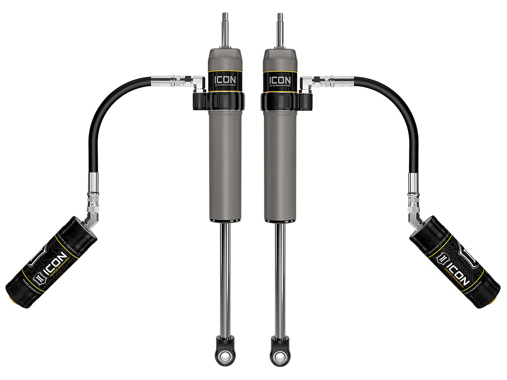 2024-2025 Toyota Tacoma 0-1 Inch Lift Rear V.S. 2.5 Aluminum Series Shock Absorbers Remote Reservoir Pair Icon Vehicle Dynamics-4x4 Mega Store
