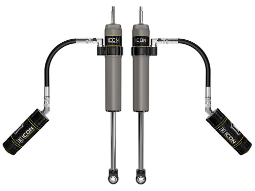 2024-2025 Toyota Tacoma 0-1 Inch Lift Rear V.S. 2.5 Aluminum Series Shock Absorbers Remote Reservoir Pair Icon Vehicle Dynamics-4x4 Mega Store