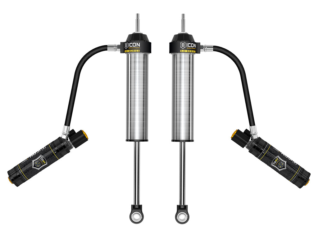 2022-2025 Toyota Tundra 0-1.5 Inch Lift 2023-2025 Sequoia 0-4 Inch Lift Rear V.S. 3.0 Series Shock Absorbers Remote Reservoir W CDEV Pair Icon Vehicle Dynamics