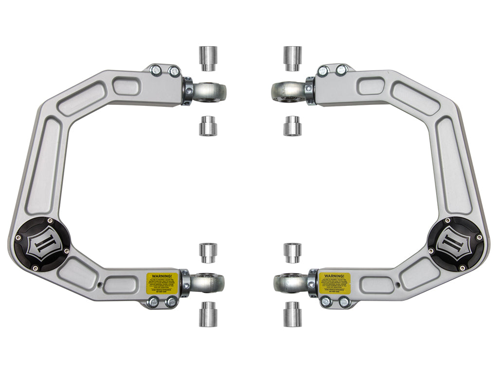 2005-2023 Toyota Tacoma Billet Front Upper Control Arm W/ Delta Joint Kit Icon Vehicle Dynamics-4x4 Mega Store