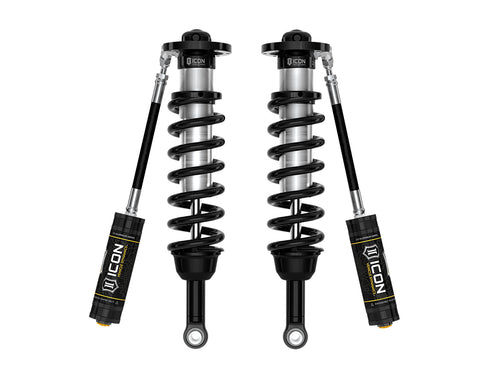 2022-2024 Toyota Tundra 5-6 Inch Lift Front V.S. 2.5 Series Coilover Kit Remote Reservoir Pair Icon Vehicle Dynamics
