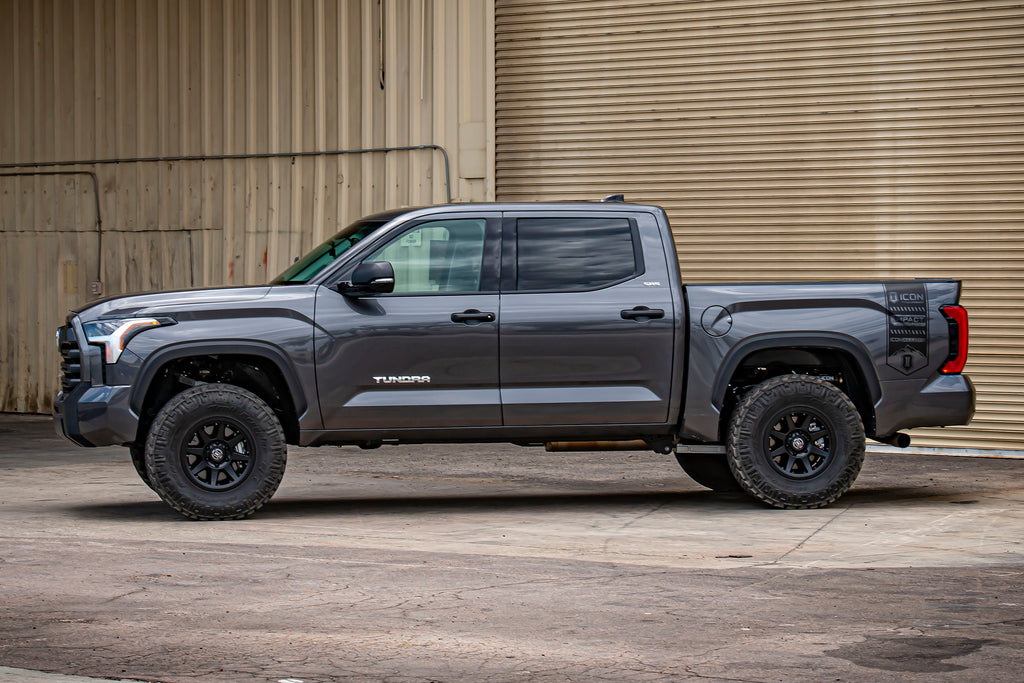 2022-2025 Toyota Tundra 1.25-3.25 Inch Lift 2023-2025 Sequoia 3-4.25 Inch Lift V.S. 3.0 Series Front Coilover Kit Remote Reservoir W CDEV Pair Icon Vehicle Dynamics