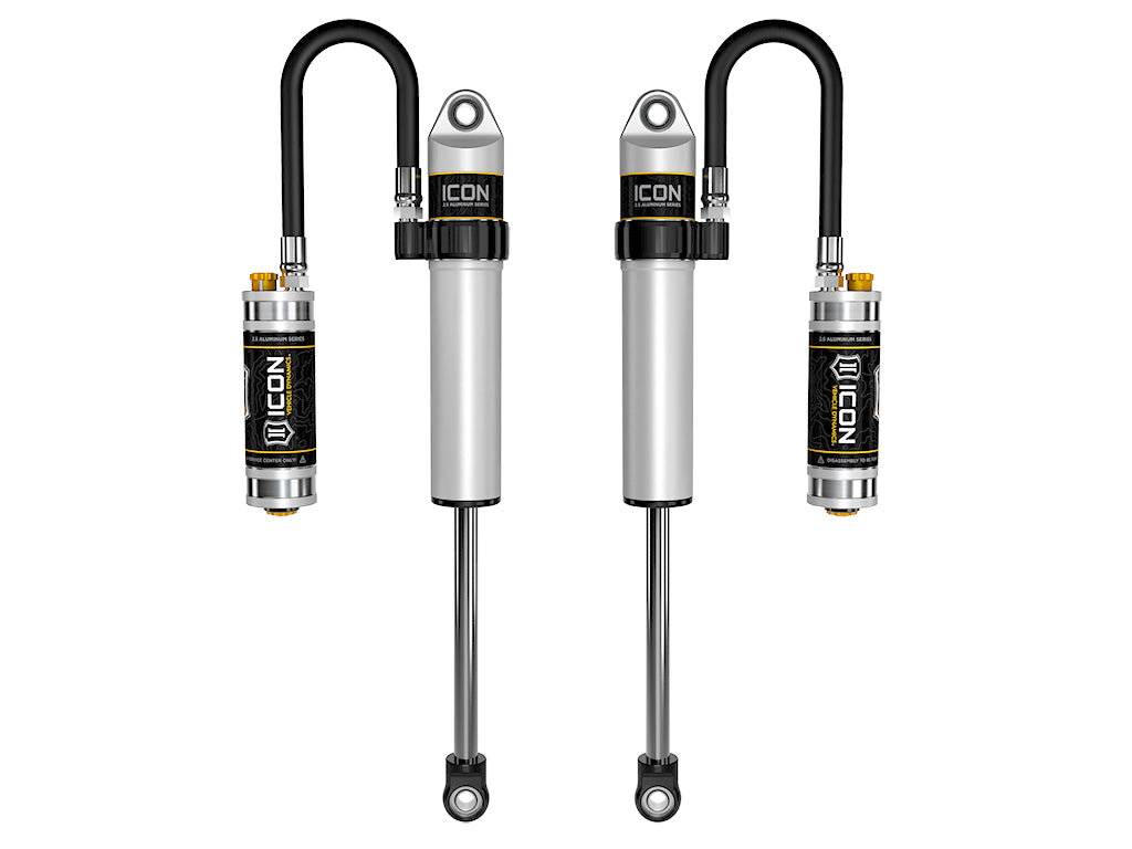 2005-2023 Toyota Tacoma 2003-2024 Toyota 4Runner  2007-2014 Toyota FJ Cruiser 2003-2009 Lexus GX470 Front 2.5 Vs Remote Reservoir W/ CDCV S2 Secondary Shocks Pair Icon Vehicle Dynamics-4x4 Mega Store