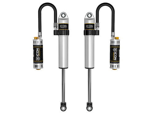 2005-2023 Toyota Tacoma 2003-2024 Toyota 4Runner  2007-2014 Toyota FJ Cruiser 2003-2009 Lexus GX470 Front 2.5 Vs Remote Reservoir W/ CDCV S2 Secondary Shocks Pair Icon Vehicle Dynamics-4x4 Mega Store