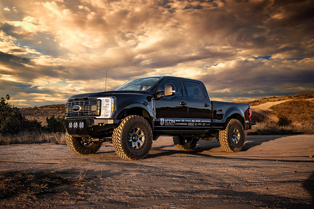 2023-2025 F-250/F-350 Ford Super Duty 4WD 2.5 Centerline Steering Stabilizer Kit Piggyback Reservoir Icon Vehicle Dynamics