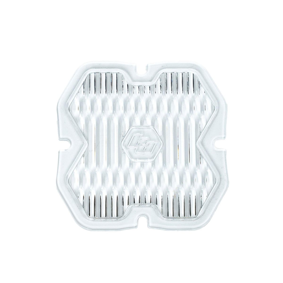 Baja Designs Squadron 2.0 Light Pod Lens Kit – Clear wide cornering lens, front view