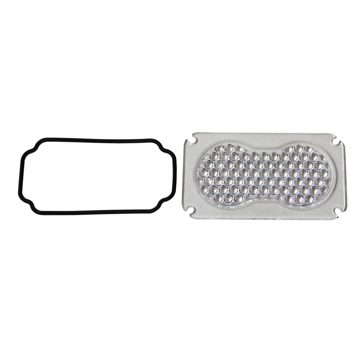 Baja Designs S2 Series Work/Scene Lens Kit with wide-beam diffused lens