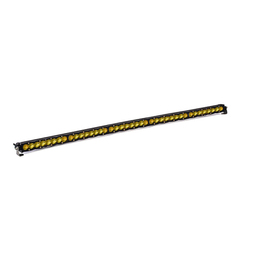 Baja Designs S8 Series 50-inch LED light bar – Driving/Combo optic, amber lens, full-length housing