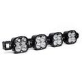 Baja Designs XL Pro Linkable LED Light Bar in clear lens, front angle view showing housing and mounting tabs