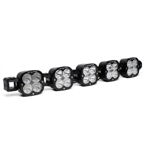 Baja Designs XL Pro Linkable LED Light Bar in clear lens finish, front three-quarter view