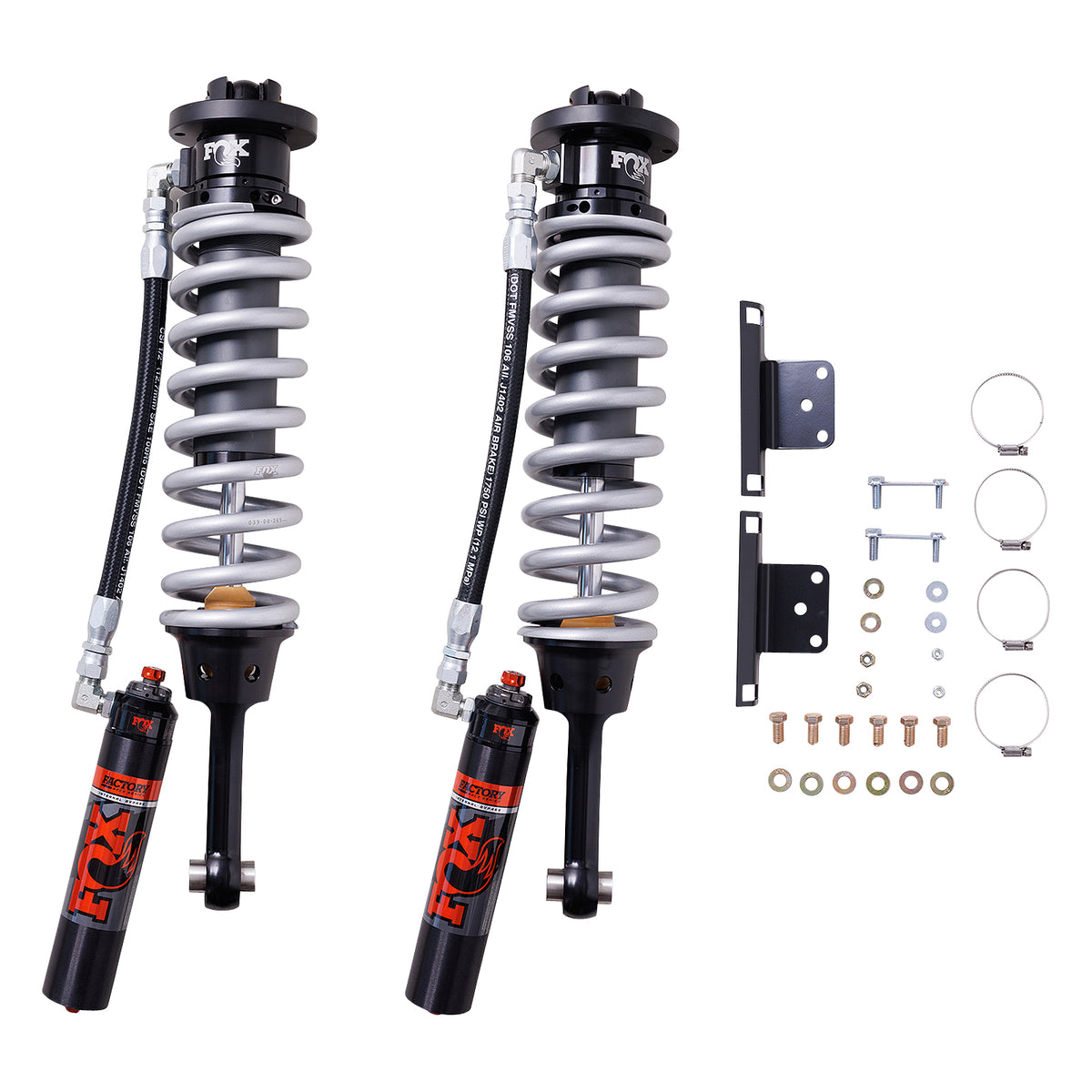 FOX 3.0 Internal Bypass Front Coilover with Remote Reservoir for 2024-2026 Toyota Tacoma, dual-speed compression