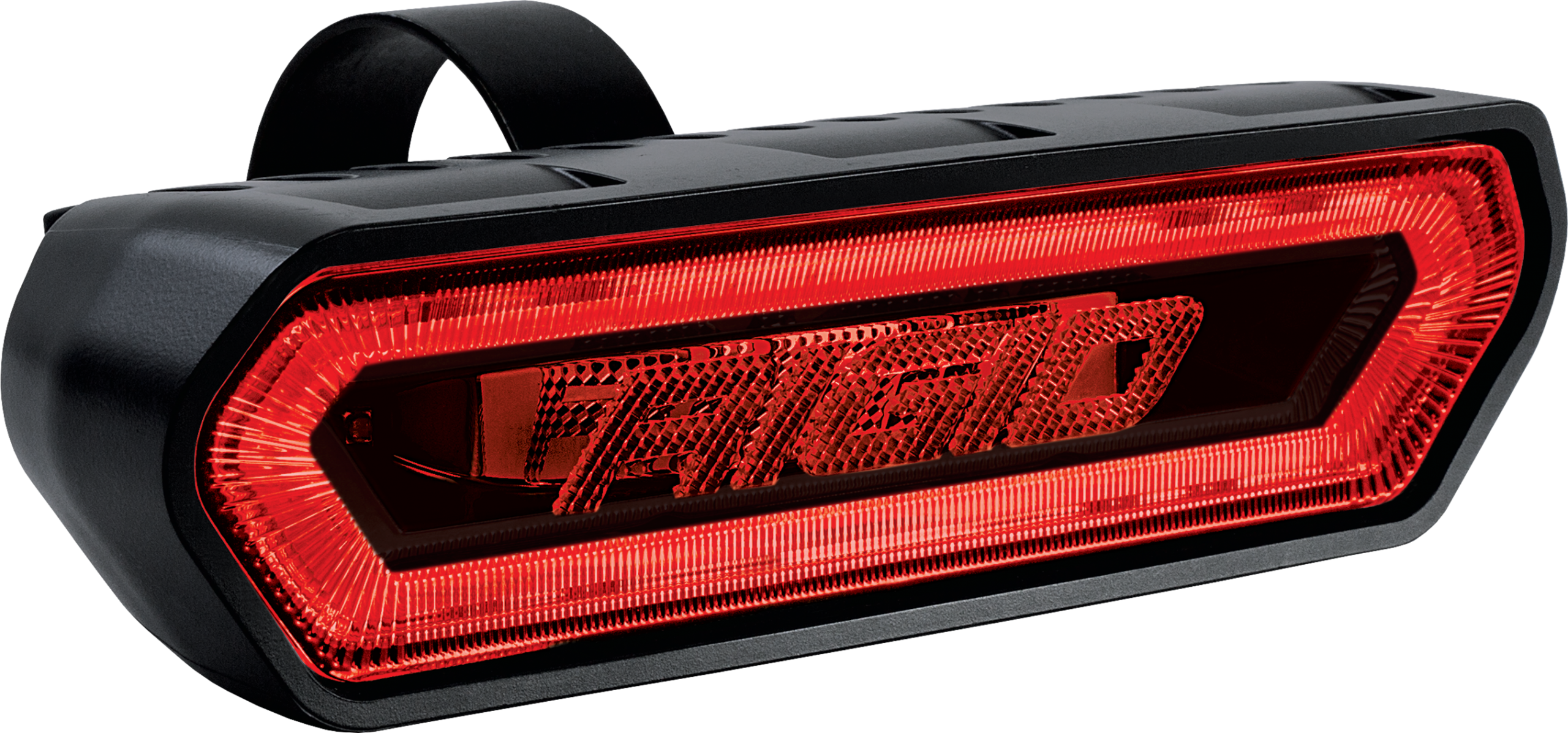 28 Inch LED Light Bar Rear Facing 27 Mode 5 Color Tube Mount Chase Series RIGID