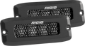 Spot Diffused Midnight Flush Mount Pair SR-Q Pro RIGID Industries