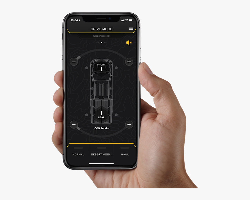 2021-2025 Ford F-150 Raptor 1-3 Inch Lift Front V.S. 3.0 Series Coilover Kit Remote Reservoir W/ CDEV Icon Vehicle Dynamics