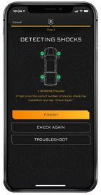 2021-2025 Ford F-150 Raptor 1-3 Inch Lift Front V.S. 3.0 Series Coilover Kit Remote Reservoir W/ CDEV Icon Vehicle Dynamics