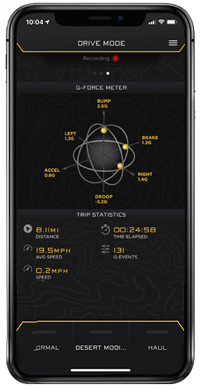 2021-2025 Ford F-150 Raptor 1-3 Inch Lift Front V.S. 3.0 Series Coilover Kit Remote Reservoir W/ CDEV Icon Vehicle Dynamics