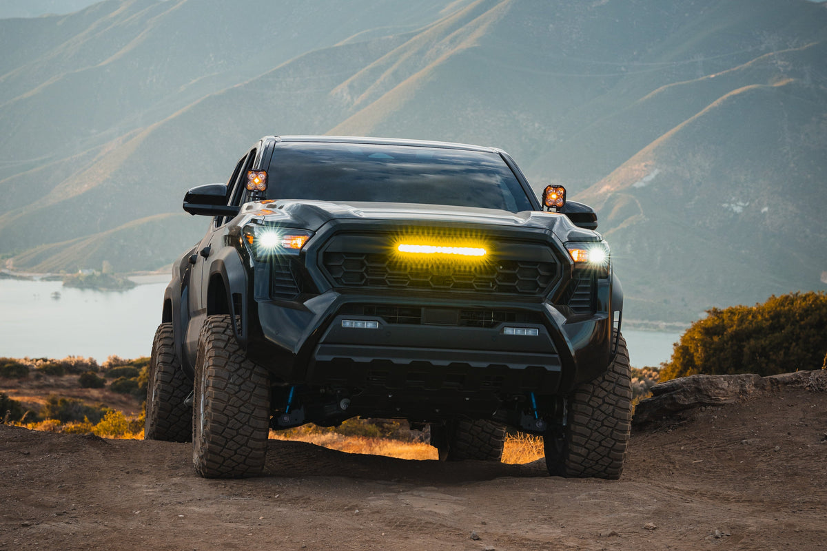 2024+ Tacoma Apex Pro Grille with LED Light Bar by YotaTribe