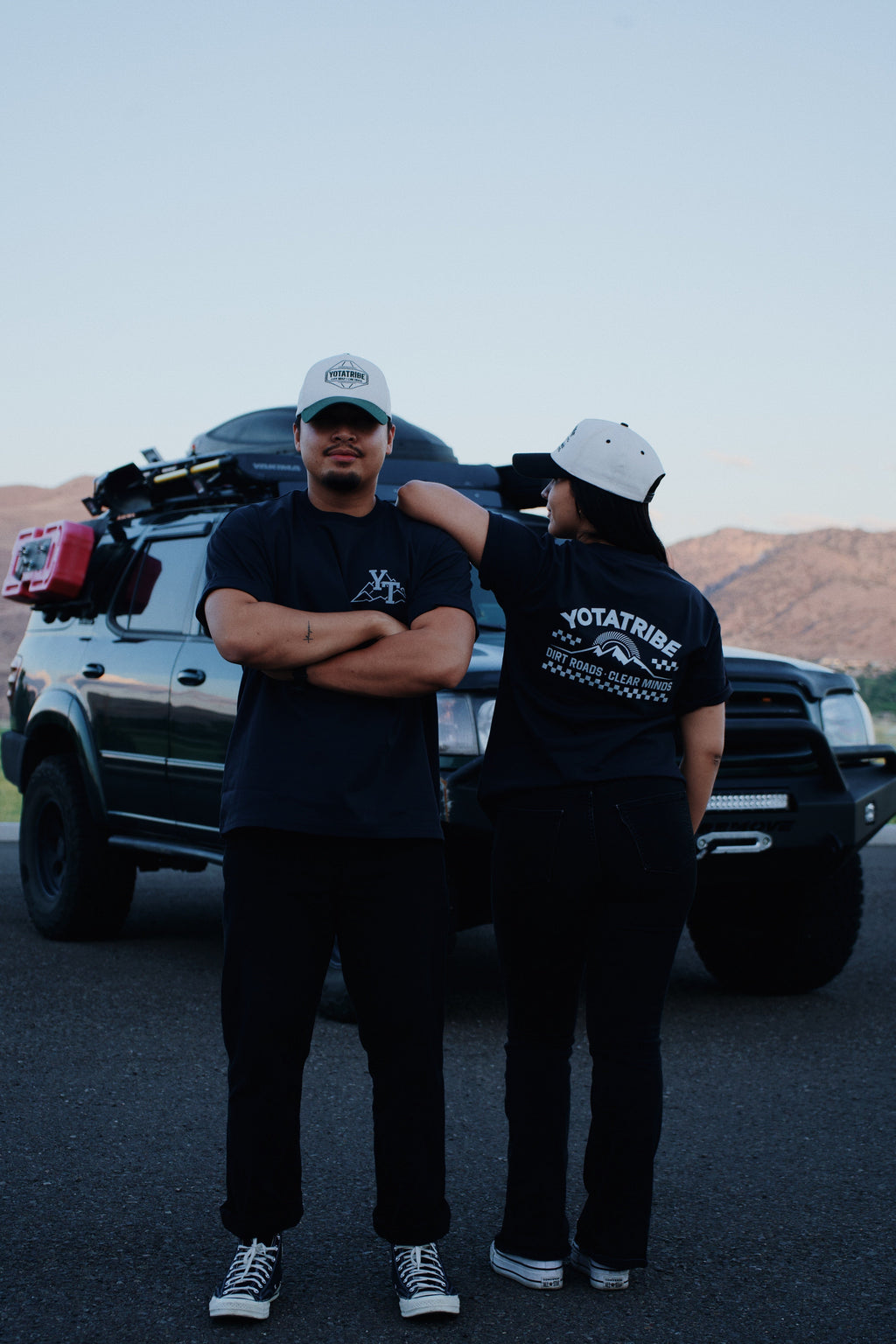 YotaTribe “Dirt Roads • Clear Minds” Heavyweight Tee