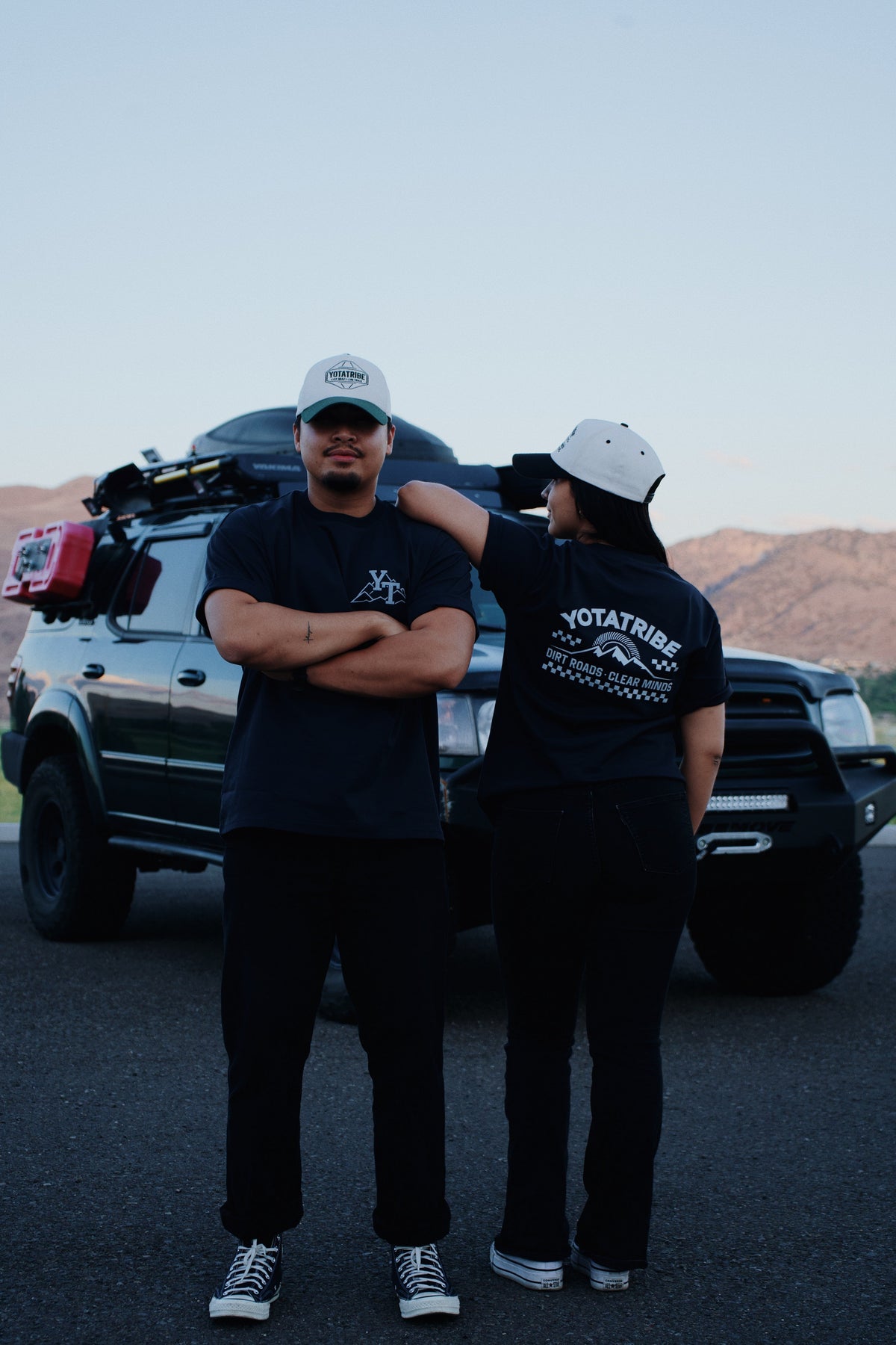 YotaTribe “Dirt Roads • Clear Minds” Heavyweight Tee